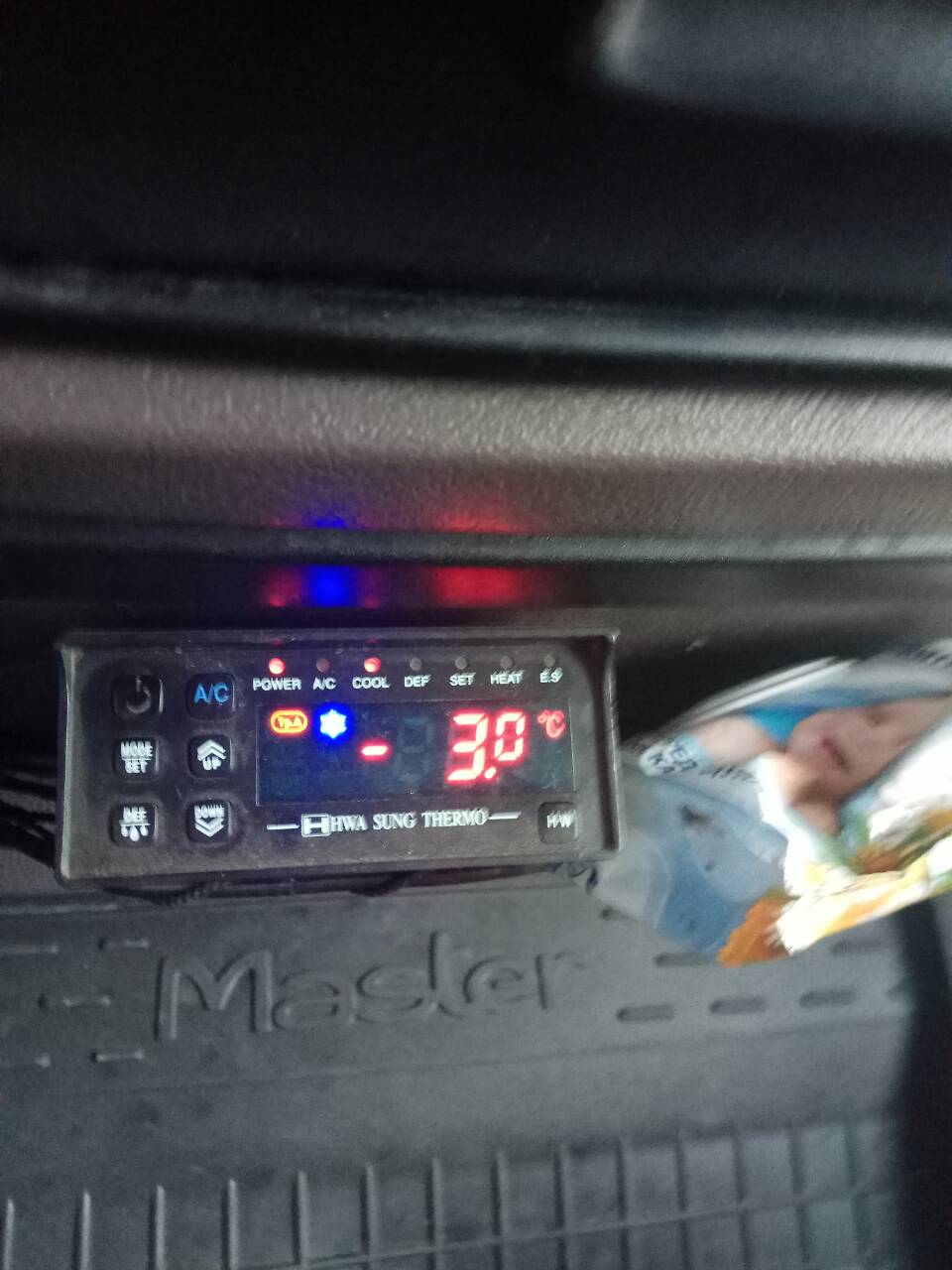 Установка преобразователя 24-12В. на ХОУ HWA Sung Thermo HT-100 II 4 HWA Sung Thermo HT-100 II_4