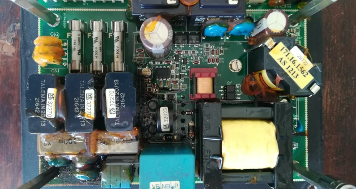 Ремонт блока питания SCHMITZ AC-DC Converter ASC284